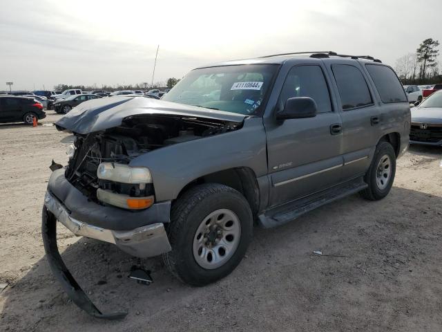 1GNEC13Z12R185677 - 2002 CHEVROLET TAHOE C1500 GRAY photo 1