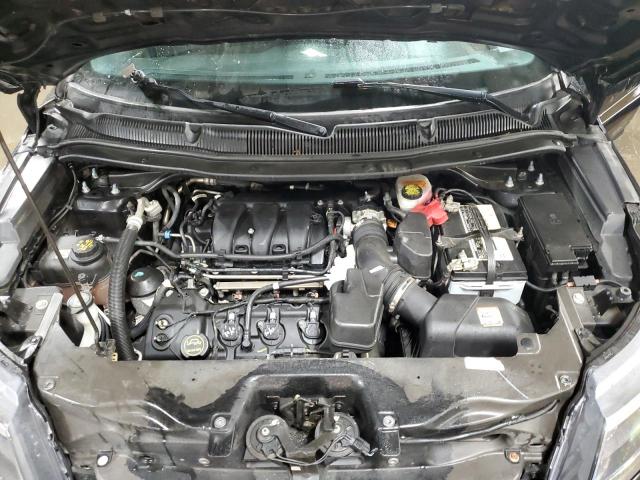 1FM5K8AR6HGC63197 - 2017 FORD EXPLORER POLICE INTERCEPTOR أسود صورة 11