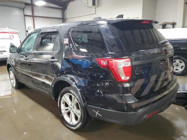 1FM5K8AR6HGC63197 - 2017 FORD EXPLORER POLICE INTERCEPTOR أسود صورة 2