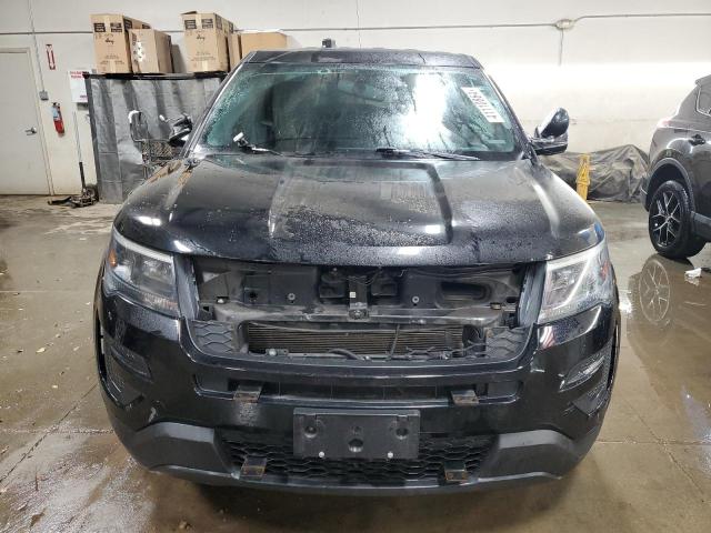1FM5K8AR6HGC63197 - 2017 FORD EXPLORER POLICE INTERCEPTOR أسود صورة 5