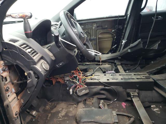 1FM5K8AR6HGC63197 - 2017 FORD EXPLORER POLICE INTERCEPTOR أسود صورة 7