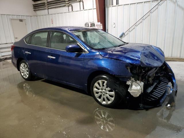 3N1AB7AP3KY223972 - 2019 NISSAN SENTRA S BLUE photo 4