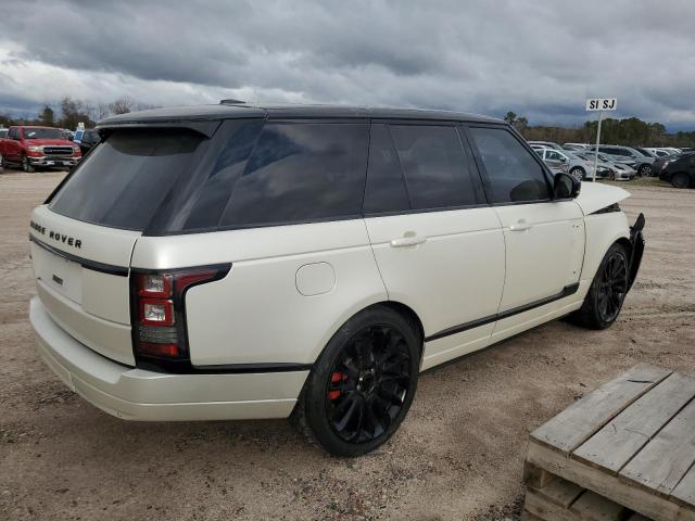 SALGV2EF6EA150889 - 2014 LAND ROVER RANGE ROVE AUTOBIOGRAPHY WHITE photo 3
