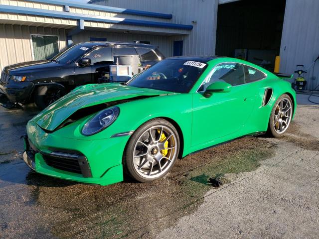 WP0AD2A92MS258662 - 2021 PORSCHE 911 TURBO GREEN photo 1