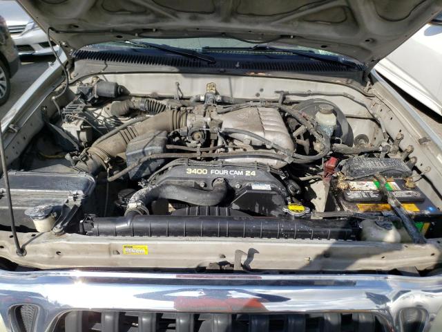 5TEGN92N03Z296896 - 2003 TOYOTA TACOMA DOUBLE CAB PRERUNNER SILVER photo 11