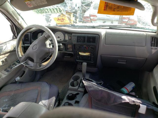 5TEGN92N03Z296896 - 2003 TOYOTA TACOMA DOUBLE CAB PRERUNNER SILVER photo 8