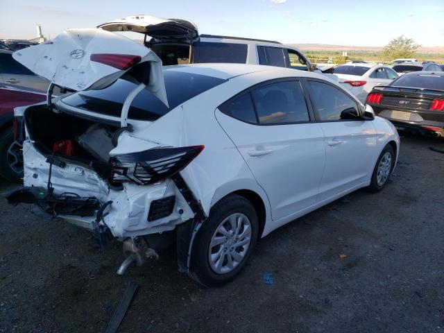 5NPD74LF6KH439696 - 2019 HYUNDAI ELANTRA SE WHITE photo 3