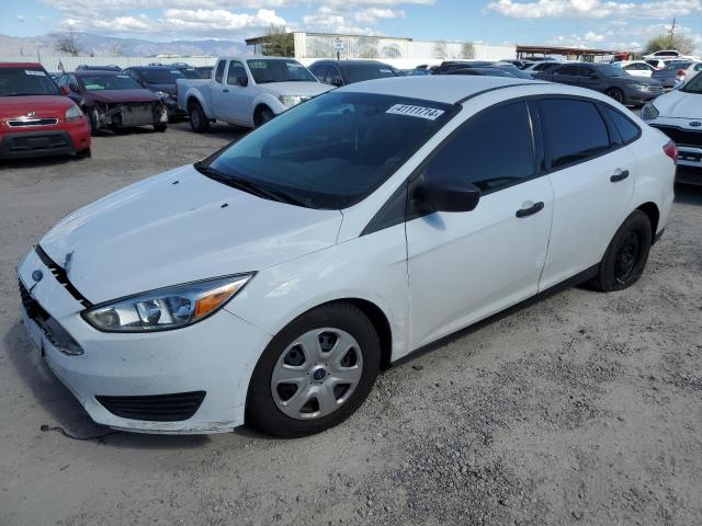 1FADP3E26JL287858 - 2018 FORD FOCUS S WHITE photo 1