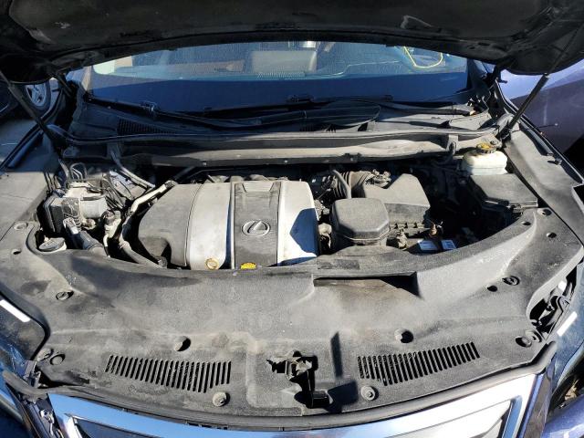 2T2BZMCA1GC048984 - 2016 LEXUS RX 350 BASE BLUE photo 12