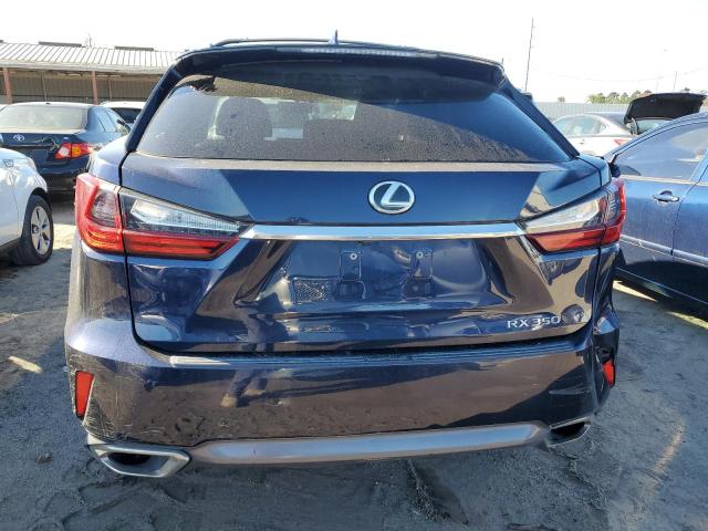 2T2BZMCA1GC048984 - 2016 LEXUS RX 350 BASE BLUE photo 6