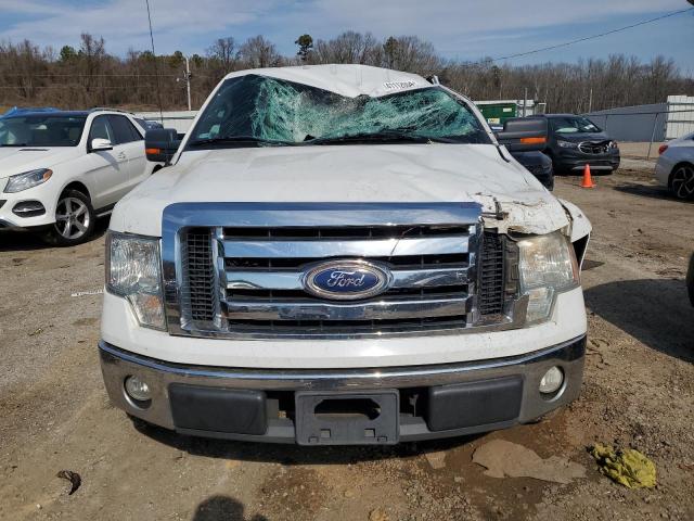 1FTEX1C84AKB70263 - 2010 FORD F150 SUPER CAB WHITE photo 5