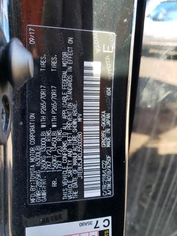 JTEBU5JR0J5500280 - 2018 TOYOTA 4RUNNER SR5/SR5 PREMIUM შავი ფოტო 13