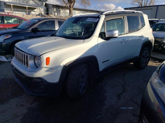 ZACCJBDT3GPC86795 - 2016 JEEP RENEGADE LIMITED WHITE photo 1