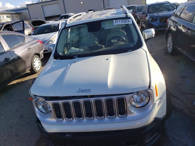 ZACCJBDT3GPC86795 - 2016 JEEP RENEGADE LIMITED WHITE photo 5