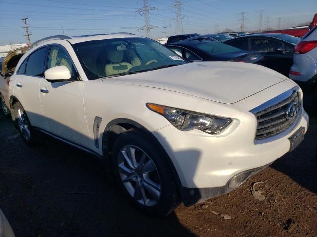 JN8AS1MW4CM153470 - 2012 INFINITI FX35 WHITE photo 4