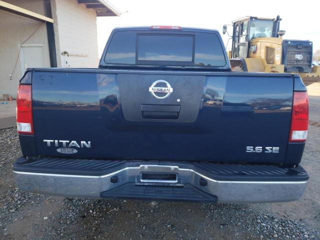 1N6BA07BX7N228191 - 2007 NISSAN TITAN XE BLUE photo 6