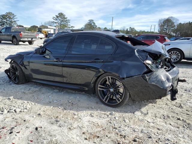 WBS8M9C55J5J77868 - 2018 BMW M3 BLACK photo 2