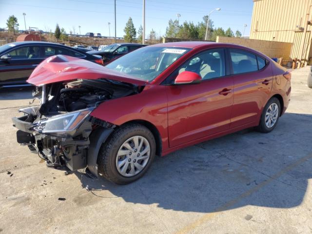 KMHD74LF1LU020920 - 2020 HYUNDAI ELANTRA SE RED photo 1