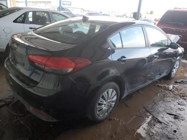 3KPFK4A73HE065466 - 2017 KIA FORTE LX BLACK photo 3