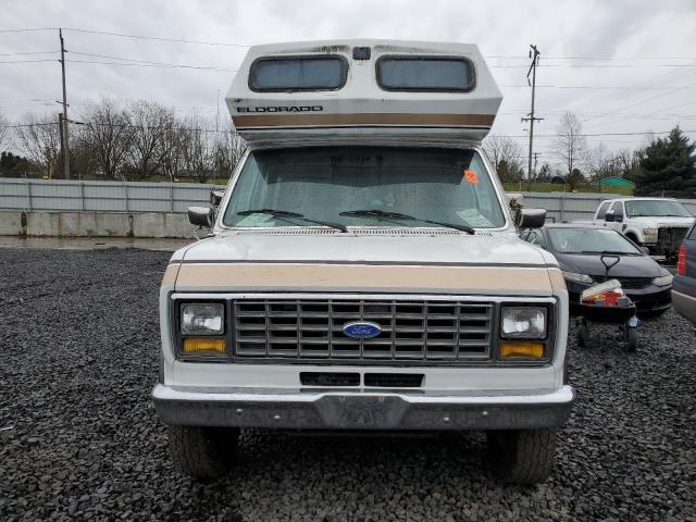 1FDGS24H1MHA46671 - 1991 FORD ECONOLINE E250 SUPER DUTY VAN WHITE photo 5