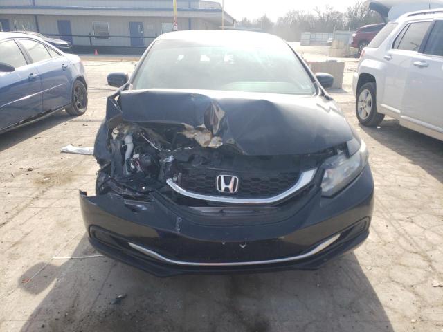 19XFB2F57FE275125 - 2015 HONDA CIVIC LX BLACK photo 5