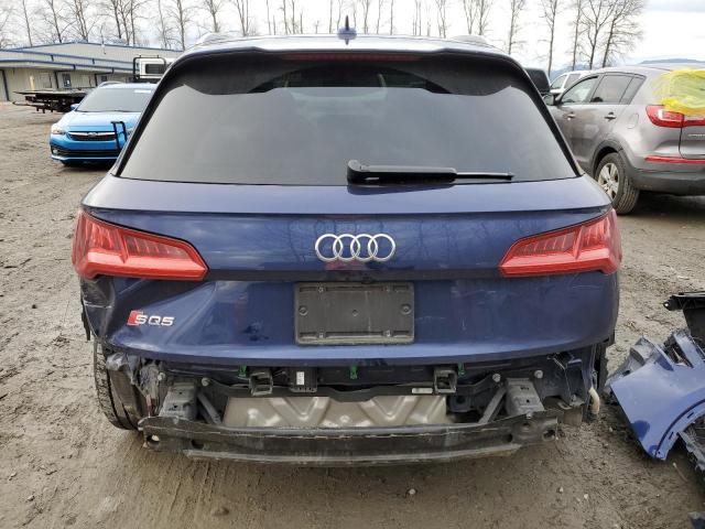 WA1C4AFYXJ2060419 - 2018 AUDI SQ5 PRESTIGE BLUE photo 6