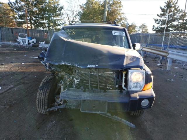 1J8HG48N56C105381 - 2006 JEEP COMMANDER BLUE photo 5