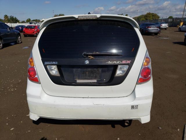 JS2RC61H565352255 - 2006 SUZUKI AERIO PREM WHITE photo 6