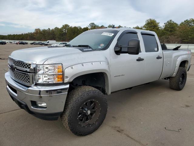 1GC4K0C84BF140372 - 2011 CHEVROLET SILVERADO K3500 LT SILVER photo 1