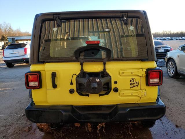 1C4HJXDG5PW523568 - 2023 JEEP WRANGLER SPORT YELLOW photo 6