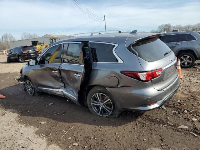 5N1DL0MM6HC548340 - 2017 INFINITI QX60 GRAY photo 2