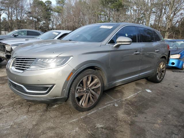 2LMPJ6LR7GBL49934 - 2016 LINCOLN MKX RESERVE Արծաթագույն լուսանկար 1