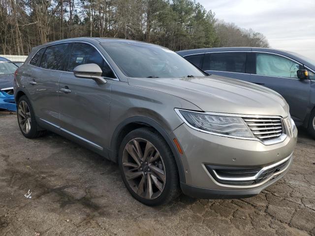 2LMPJ6LR7GBL49934 - 2016 LINCOLN MKX RESERVE Արծաթագույն լուսանկար 4