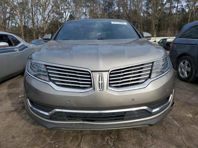 2LMPJ6LR7GBL49934 - 2016 LINCOLN MKX RESERVE Արծաթագույն լուսանկար 5
