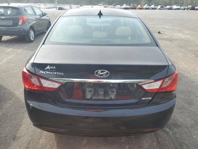 5NPEC4AC3DH519016 - 2013 HYUNDAI SONATA SE BLACK photo 6