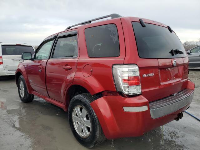 4M2CU81Z48KJ14719 - 2008 MERCURY MARINER RED photo 2