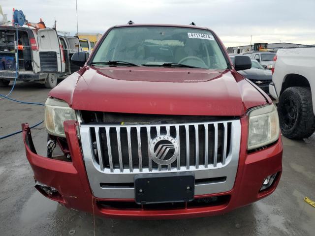 4M2CU81Z48KJ14719 - 2008 MERCURY MARINER RED photo 5