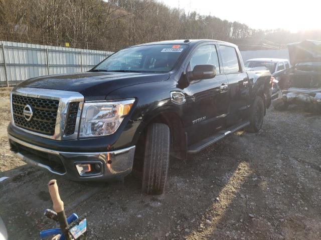 1N6AA1E52HN574249 - 2017 NISSAN TITAN SV BLACK photo 1