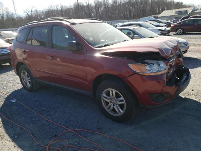 5XYZGDAB8BG015112 - 2011 HYUNDAI SANTA FE GLS MAROON photo 4