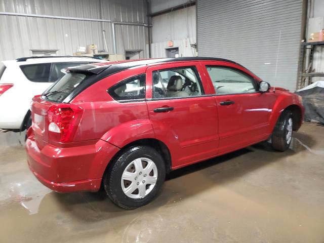 1B3HB28B77D569138 - 2007 DODGE CALIBER RED photo 3