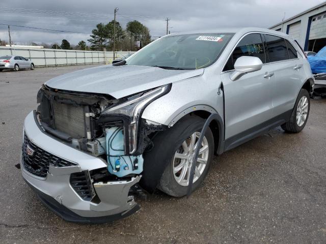 1GYAZAR44KF102949 - 2019 CADILLAC XT4 LUXURY SILVER photo 1