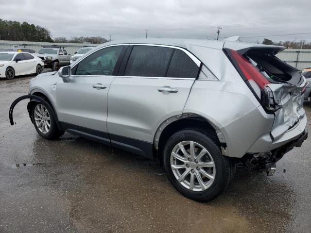 1GYAZAR44KF102949 - 2019 CADILLAC XT4 LUXURY SILVER photo 2