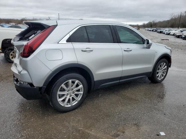 1GYAZAR44KF102949 - 2019 CADILLAC XT4 LUXURY SILVER photo 3