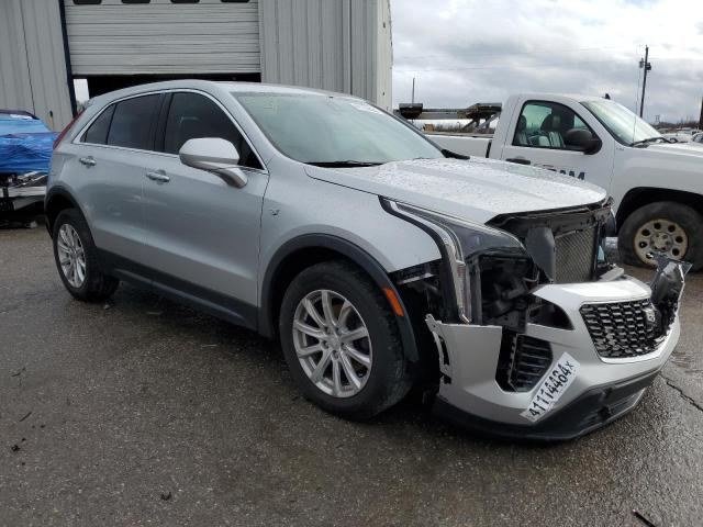 1GYAZAR44KF102949 - 2019 CADILLAC XT4 LUXURY SILVER photo 4