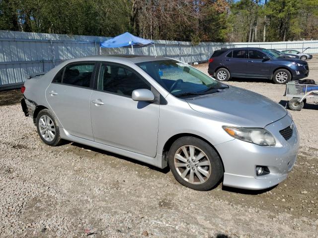 2T1BU40EX9C050441 - 2009 TOYOTA COROLLA BASE SILVER photo 4