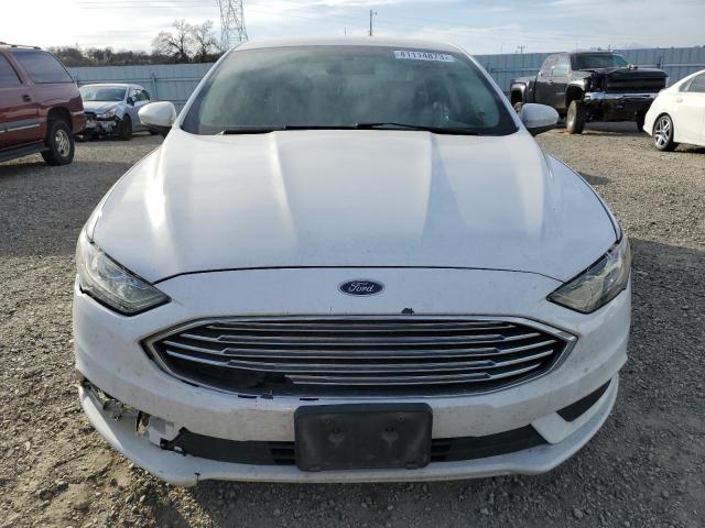 3FA6P0LU5HR242370 - 2017 FORD FUSION SE HYBRID WHITE photo 5