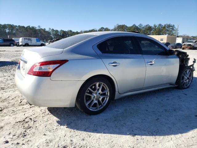 1N4AA51E59C817006 - 2009 NISSAN MAXIMA S SILVER photo 3