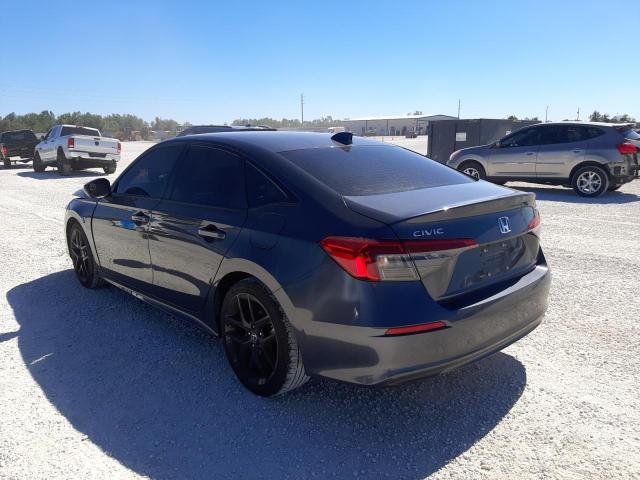 2HGFE2F51NH531397 - 2022 HONDA CIVIC SPORT 灰色 照片 2