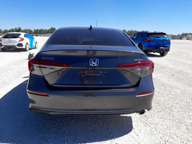 2HGFE2F51NH531397 - 2022 HONDA CIVIC SPORT 灰色 照片 6