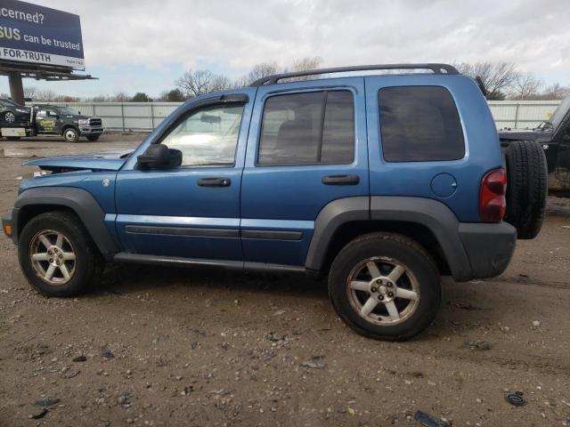 1J4GL48K46W193546 - 2006 JEEP LIBERTY 4D SPORT BLUE photo 2